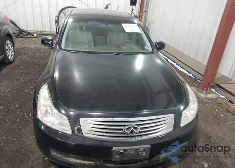 2007 Infiniti G35 Journey z USA, uszkodzony, nr VIN JNKBV61E57M719737